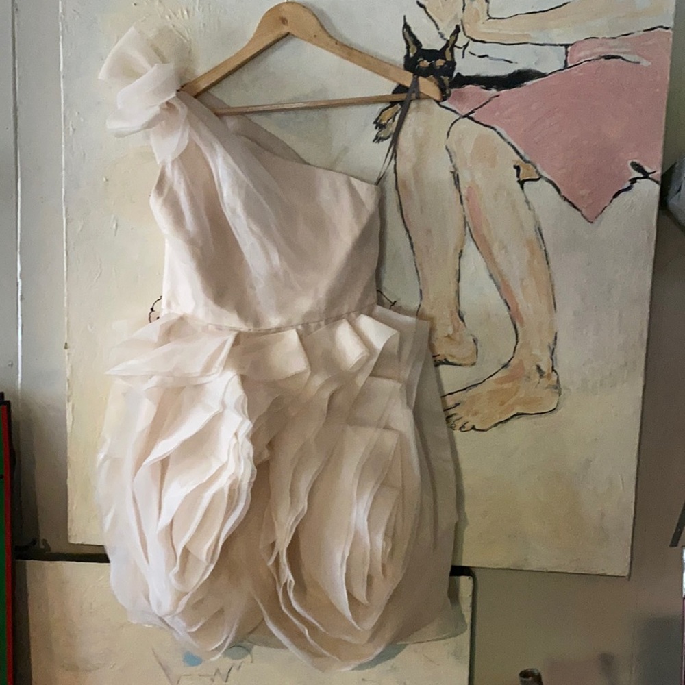 White by Vera Wang bridesmaids dress